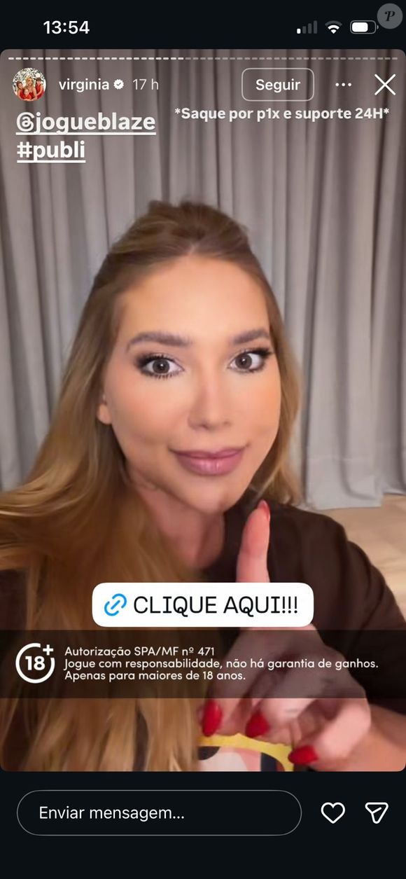 Virgínia Fonseca foi alvo de críticas nas redes após divulgar uma casa de apostas vestindo camisa de Chico Science, símbolo do Manguebeat, tema do enredo da Grande Rio no Carnaval 2026