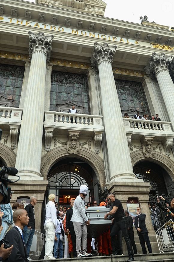 Otávio Muller participou das despedidas a Preta Gil