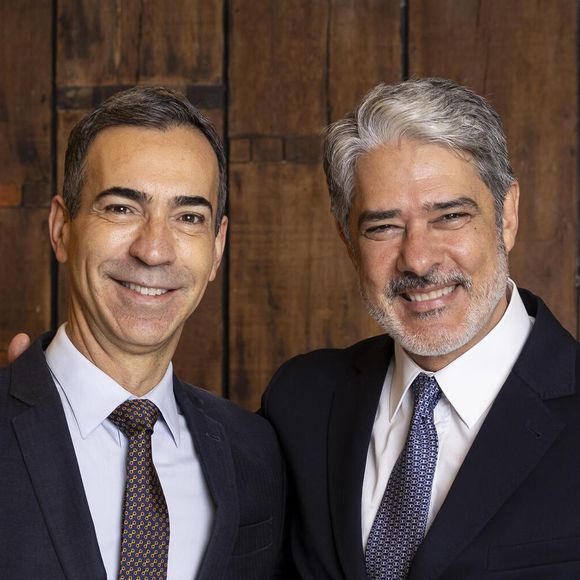 William Bonner fora do 'Jornal Nacional' dá vez a César Tralli em uma parte da grande dança das cadeiras na Globo