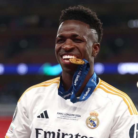 Vini Jr. também é um dos principais jogadores do Real Madrid, na Espanha