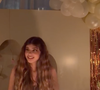 Sofia comemorou ao lado de familiares e amigas com um bolinho simples, sem muito luxo
