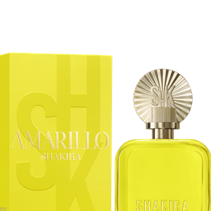 Floral gourmand com fundo de baunilha, sândalo e almíscar, Amarillo foi criado para mulheres que desejam um perfume alegre, radiante e cheio de personalidade