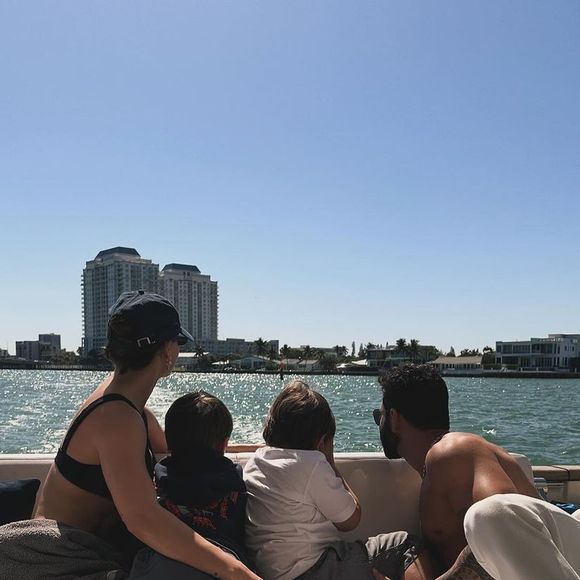 A modelo Andressa Suita e o cantor Gusttavo Lima são pais de dois filhos.