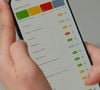 O sistema de cores verde, amarelo e vermelho é um dos destaques do Be Clean. A classificação visual permite identificar rapidamente quais produtos apresentam melhor avaliação