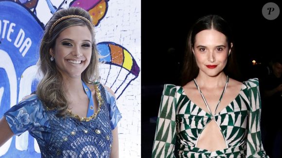 Antes e depois de Juliana Paiva: super discreta, a atriz cresceu diante do público e hoje está no auge de sua beleza, já amadurecida