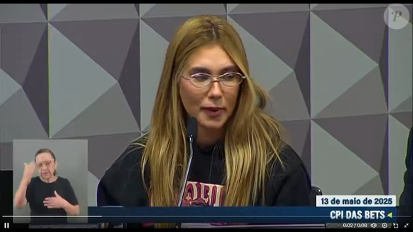 Virgínia Fonseca se afirmou 'nervosa' ao dar depoimento na CPI das Bets
