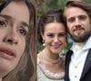 Lívia descobre noivado de Felipe e Melissa e sofre na semana de 15 a 20 de junho na novela 'Além do Tempo'