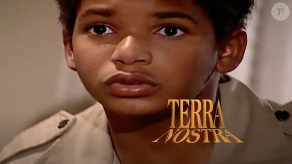 José Alceu é um dos personagens do elenco infantil de 'Terra Nostra', novela reprisada pela TV Globo