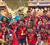Trump acabou participando da foto oficial da Espanha, campeã da Copa do Mundo 2026