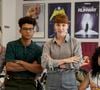 Alice Wegmann como Solange é amiga de Sardinha (Lucas Leto) em 'Vale Tudo' 2025.
