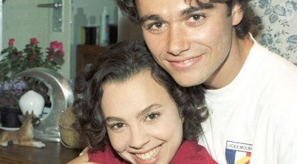 Joyce (Carla Marins) e Caio (Angelo Paes Leme) viviam às turras em História de Amor