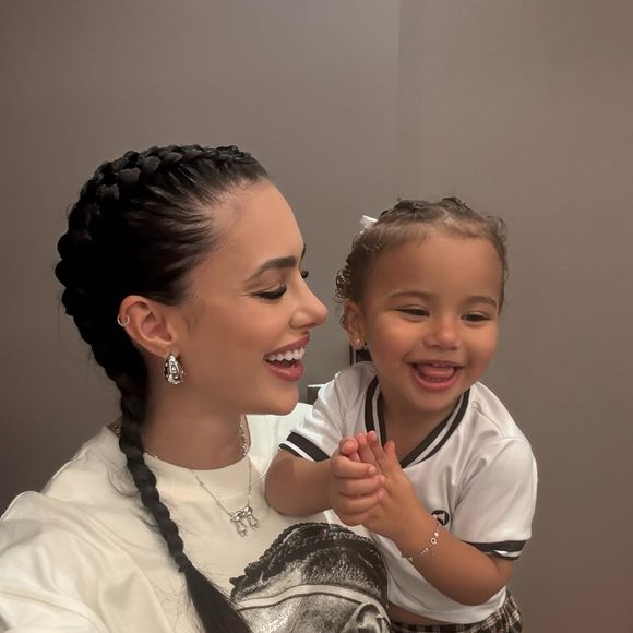 Bruna Biancardi: "Ela tem tido uns episódios de birra e está bem mais grudada em mim e a mãe se culpa o tempo todo, né?"