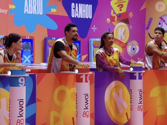 'BBB 25': Prova do Líder dura 7 horas e só quatro (Eva, Mateus, Thamiris e Vinícius) seguem na disputa