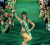 Paolla Oliveira comemorou a nova etapa de sua jornada carnavalesca mostrando ter samba no pé
