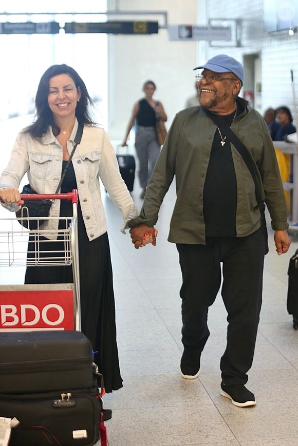 Martinho da Vila é 33 anos mais velho que Cléo Ferreira