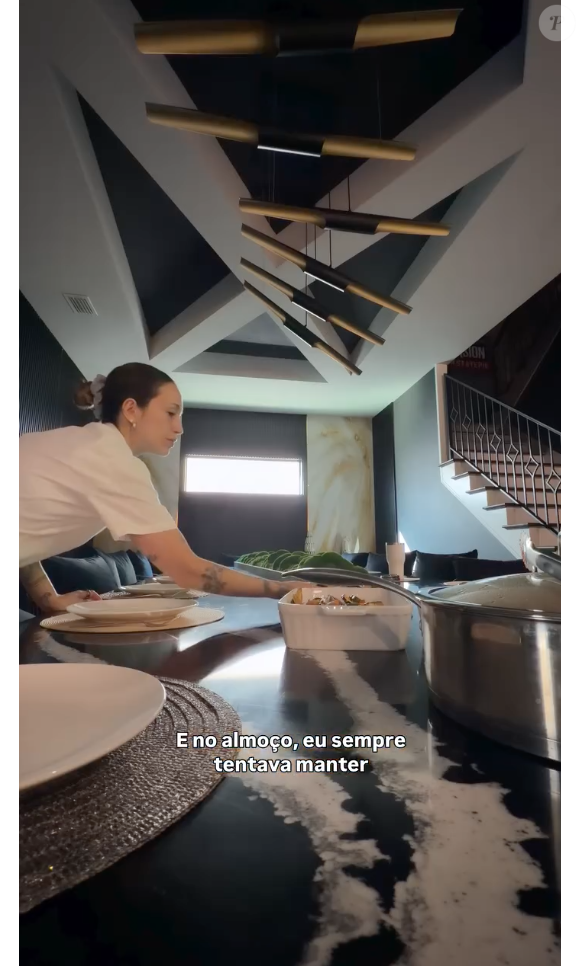 A chef Camila Cavazana publicou um vídeo mostrando as refeições que preparou para Virgínia e sua equipe durante a Copa do Mundo