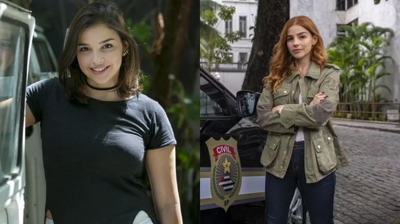 A atriz Gabriela Medvedovski foi a protagonista de 'Malhação', em 2018. Atualmente ruiva, a atriz está irreconhecível do seu primeiro papel