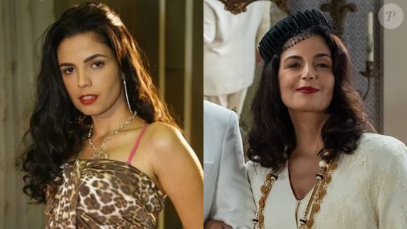 Um dos principais destaques na carreira de Emanuelle Araújo é 'A Favorita', de 2008. Em 'A Nobreza do Amor', a atriz representa Marta