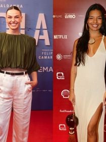 Cropped, all jeans, fenda poderosa: Festival do Rio vira desfile de moda com looks das famosas; veja fotos de Mell Muzzillo, Isis Valverde, Alice Wegmann e mais