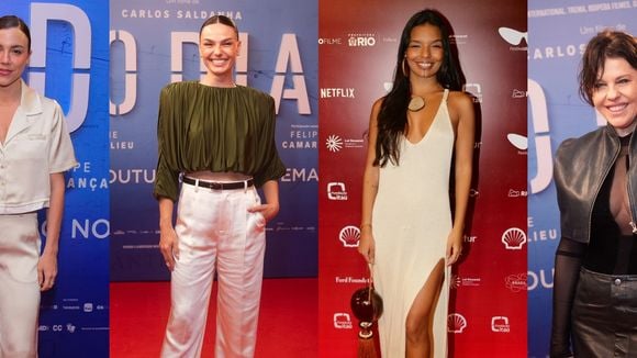 Cropped, all jeans, fenda poderosa: Festival do Rio vira desfile de moda com looks das famosas; veja fotos de Mell Muzzillo, Isis Valverde, Alice Wegmann e mais