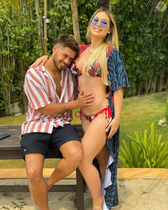 Em outubro de 2020, Virginia Fonseca revelou gravidez de 5 semanas de Zé Felipe