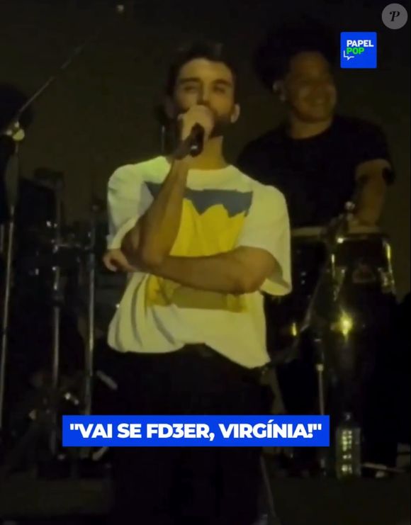 Virginia Fonseca x Silva: cantor aproveitou show para detonar a influencer por conta dos jogos de azar que ela divulga em suas redes