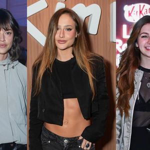 Famosos marcaram presença no 3º dia do Rock in Rio e capricharam nos loos de frio