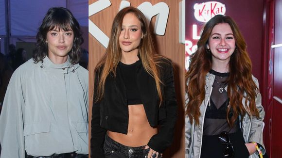 Frio, chuva e muito estilo! Bruna Griphao, Klara Castanho, Agatha Moreira e mais famosos apostam em looks pesados no 3º dia do Rock in Rio. Veja +40 fotos!