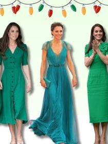 Odeio usar verde, mas Kate Middleton me convenceu com esses 10 looks na cor tendência para o Natal