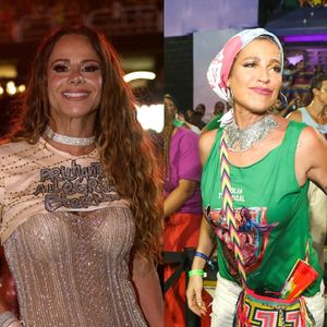Carnaval do Rio: Luana Piovani, Viviane Araújo (beijando muito!), Lexa e mais famosos prestigiam o 2º dia de desfiles da Série Ouro. Veja fotos!