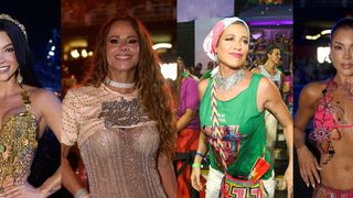 Já é Carnaval no Rio, bebê: Luana Piovani, Viviane Araújo, Giovanna Lancellotti, Gkay e mais famosos prestigiam o 2º dia de desfiles da Série Ouro. Veja fotos!