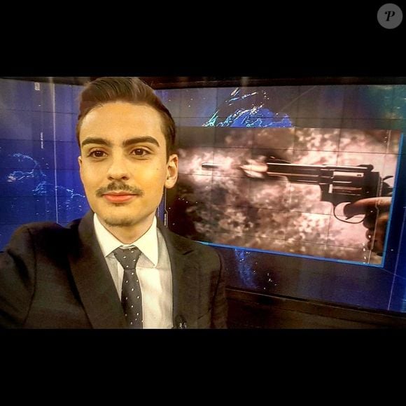 Dudu Camargo se permitiu, poucas vezes, a mostrar um lado diferente com cavanhaque