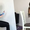 Jillian Hardwick, professora de pilates: 'Com estes quatro exercícios na cadeira com faixa elástica, você poderá melhorar a força, a postura e a mobilidade a partir dos 50 anos'