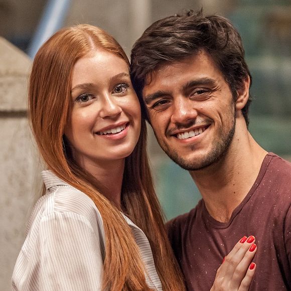 Marina Ruy Barbosa e Felipe Simas eram os protagonistas da novela 'Totalmente Demais'