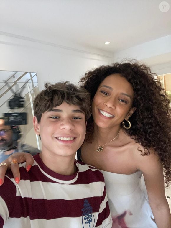 Miguel Moro em foto divertida com Taís Araujo