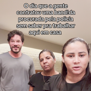 Ao lado de outras duas funcionárias, Eliezer comentou que a mulher falsificou documentos para sua contratação e, por isso, eles nunca desconfiaram