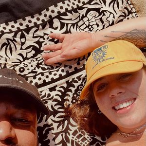 Tati Machado e o marido, o cineasta e diretor de fotografia Bruno Monteiro, aproveitaram o Dia dos Namorados para trocar declarações nas redes sociais