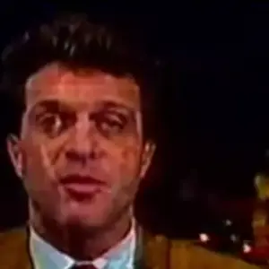 Pedro Bial participou da transmissão ao vivo da reunificação da Alemanha em outubro de 1990; jornalista foi correspondente da Globo
