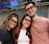 Fátima Bernardes também é mãe de Beatriz e Vinícius, frutos de seu antigo casamento com William Bonner