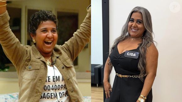 Cida dos Santos, campeã do 'BBB 4', transformou seu visual e hoje está irreconhecível