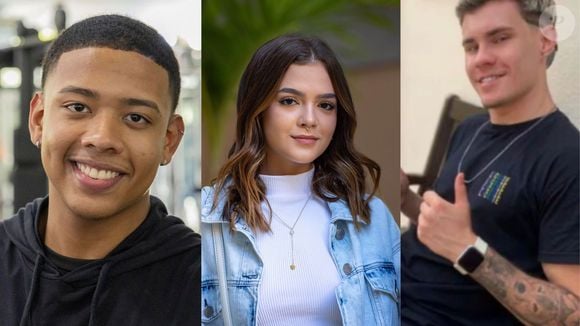 João Gabriel D´Aleluia, Mel Maia e Kadu Schons foram atores mirins da novela 'Além do Tempo', na Globo