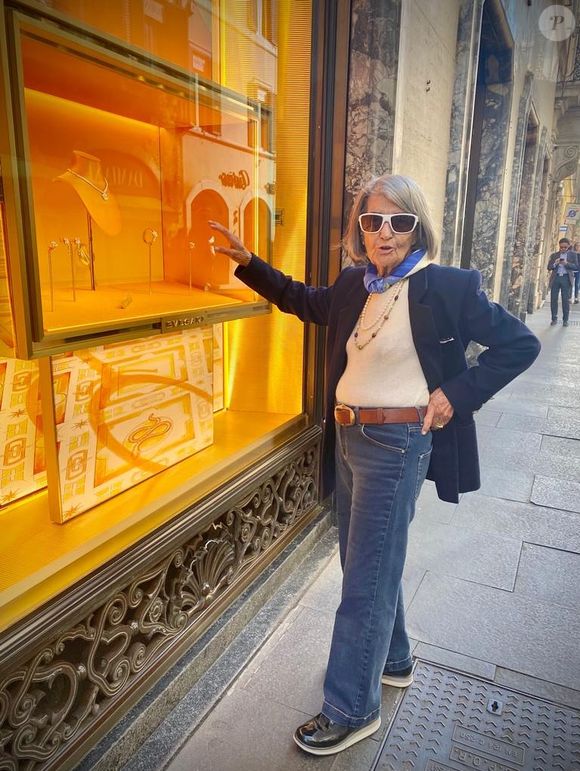 Conhecida como Mariuccia, ela tem o hábito de não comer nada até as 11h da manhã