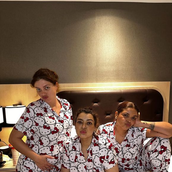 Grávida, amiga íntima de Preta Gil, Malu Barbosa esteve ao lado da cantora durante o tratamento de câncer, nos Estados Unidos.