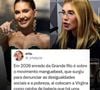 Carol Castro comentou em post do Instagram que criticava escolha de Virgínia na Grande Rio