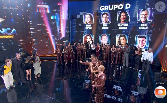 O grupo D do 'Dança dos Famosos 2026' é formado por Bruna Griphao, Diego Martins, Gracyanne Barbosa e Junno Andrade