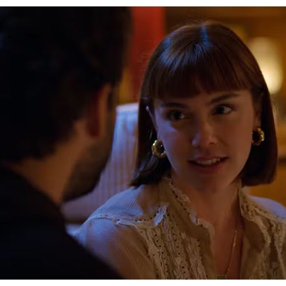 Nesta semana, os personagens de Alice Wegmann e Humberto Carrão ficaram pela primeira vez