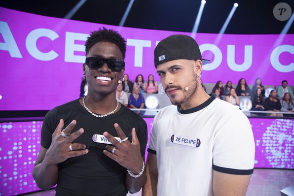 Sósias de Zé Felipe e Vini Jr. vão se enfrentar no gameshow ‘Acerte ou Caia!’ deste domingo (17)
