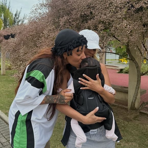 Brunna Gonçalves foi a responsável por gerar sua filha com Ludmilla