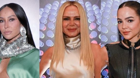 20 fotos dos looks poderosos do Upfront Globo 2027: Eliana, Sabrina Sato, Mel Maia, Marina Ruy Barbosa e mais famosas esbanjam elegância com vestido longo, costas nuas e mais tendências