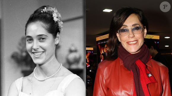 Antes e depois de Christiane Torloni: à esquerda, atriz tinha apenas 17 anos. Hoje ela está com 68 anos e muito bem conservada